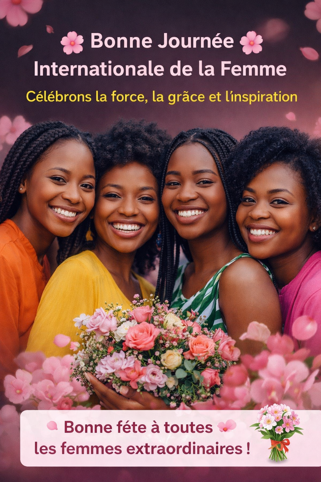 Bonne Journée Internationale de la Femme – Célébrons la Force, la Grâce et l’Inspiration