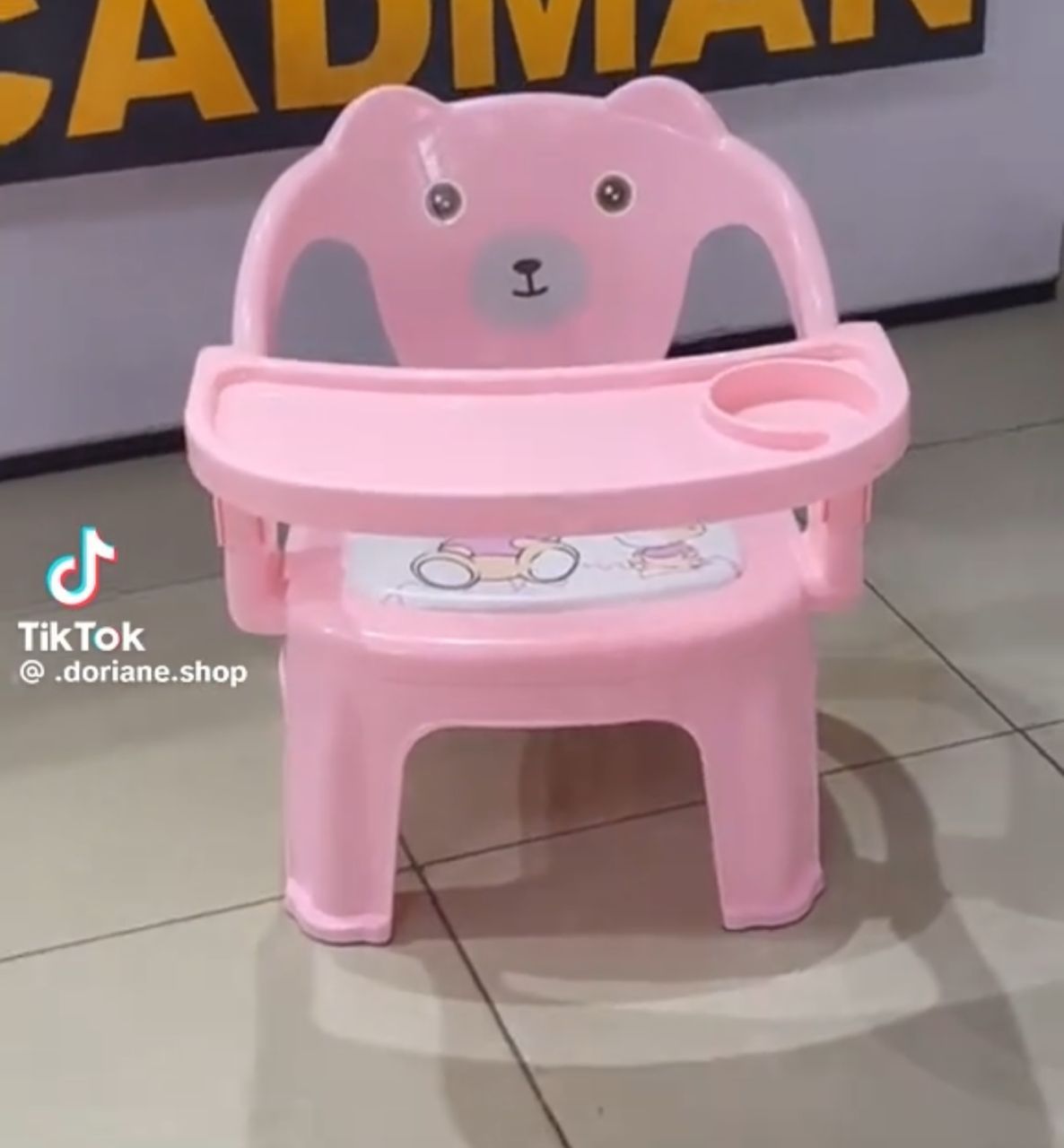 Chaise bb rose