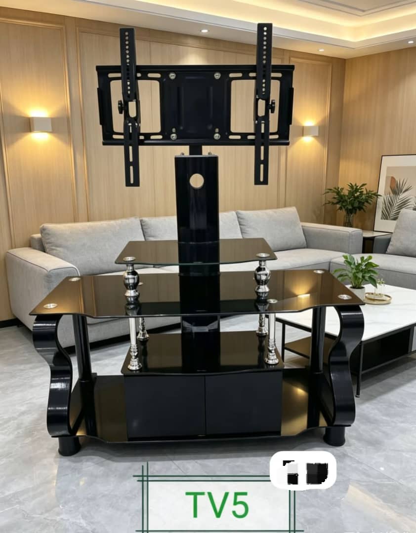 Meuble TV avec porte télé intégré